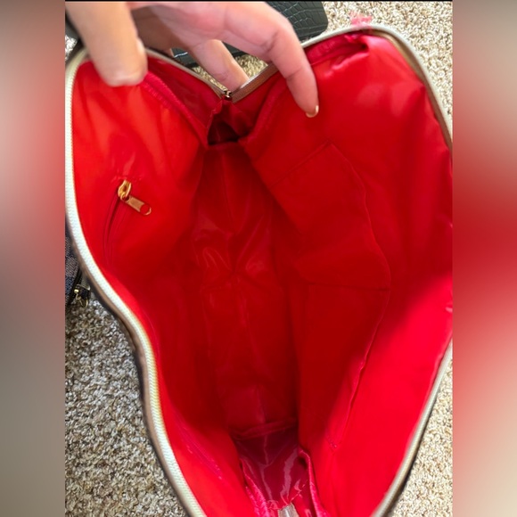 Checkered Makeup Bag - Picture 5 of 6